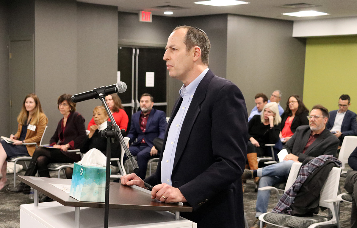 Dr. Jeremy Goodman, President & CEO of Pittsburgh Zoo & PPG Aquarium, presents to the RAD Board