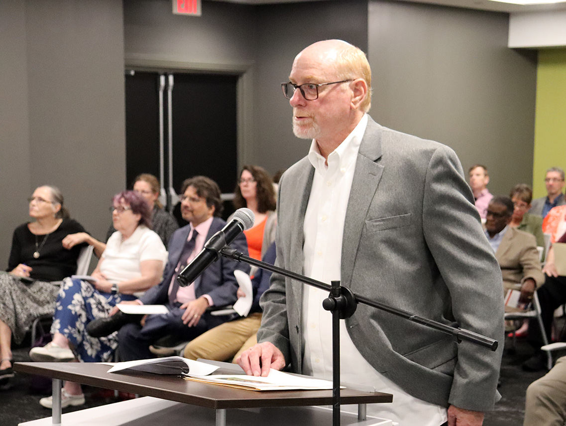 Pictured: Allegheny County Parks Director Andy Baechle
